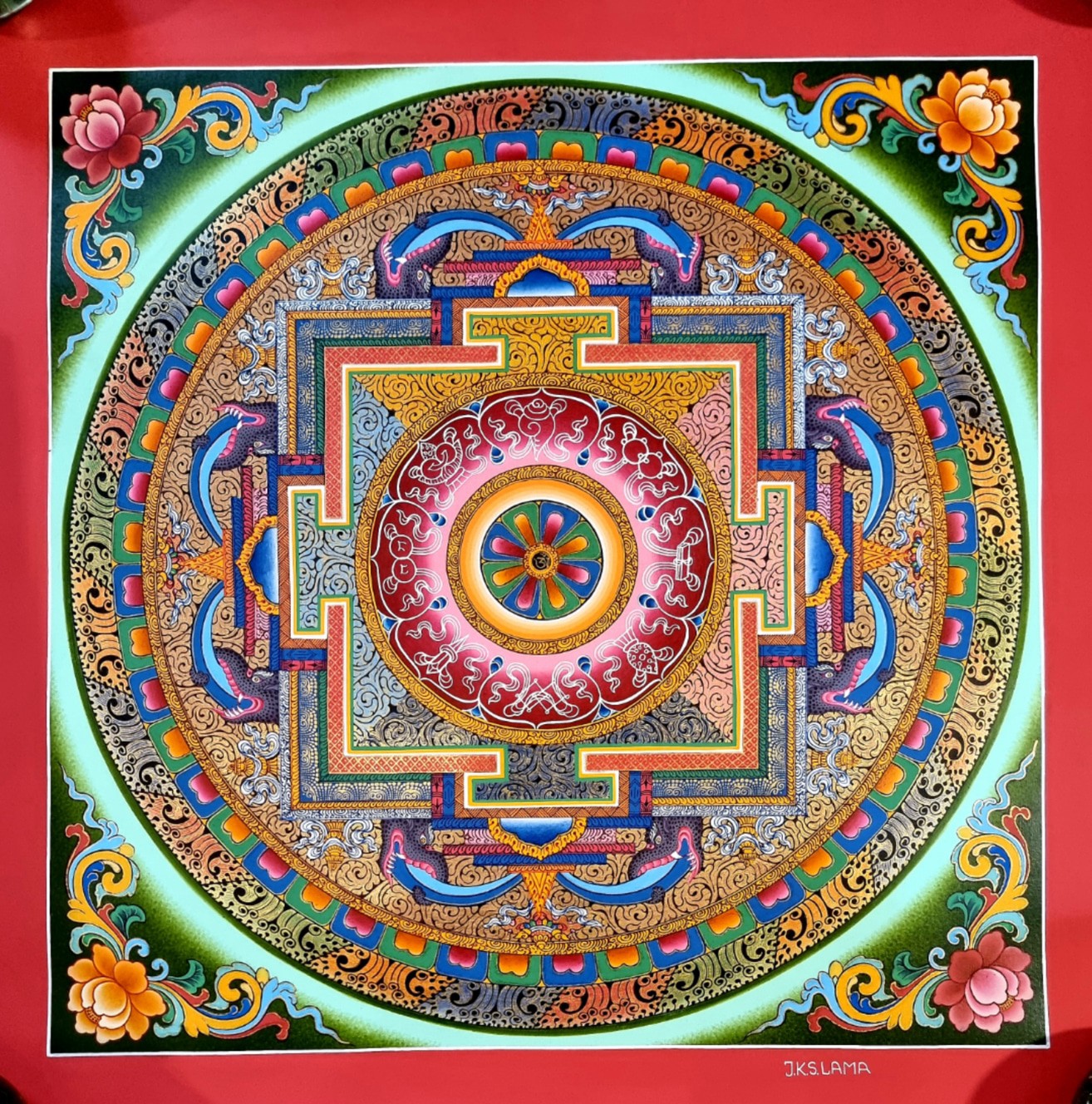 Asthamangal mandala